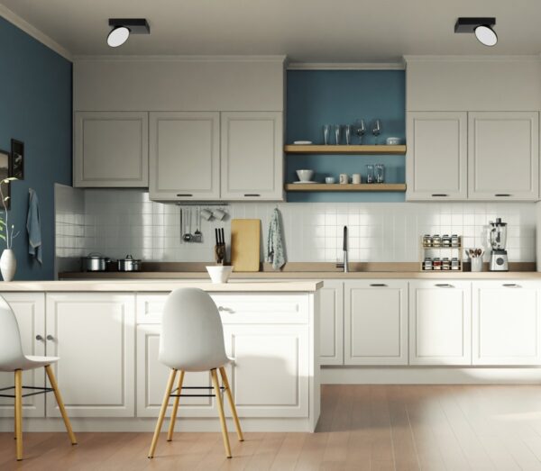 Italux 5900644430292 LED bodové svítidlo | Přírodní bílá | Černá | 5W