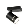 Italux 5900644430056 LED bodové svítidlo | Přírodní bílá | Černá | 5W