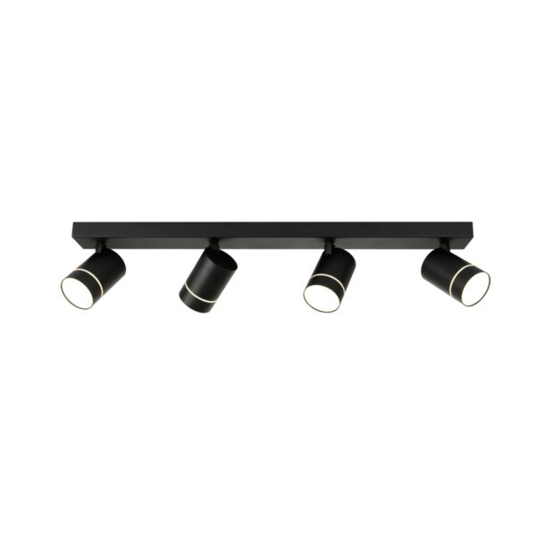 Italux 5900644430117 LED bodové svítidlo | Přírodní bílá | Černá | 4x5W