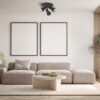 Italux 5900644432579 Bodové svítidlo | E14 | Černá