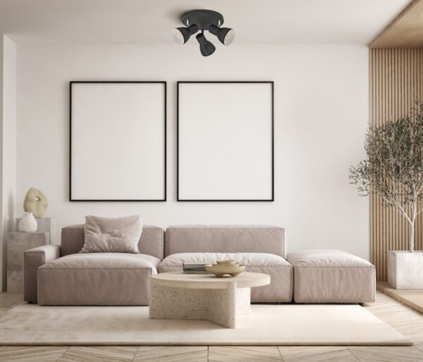 Italux 5900644432579 Bodové svítidlo | E14 | Černá