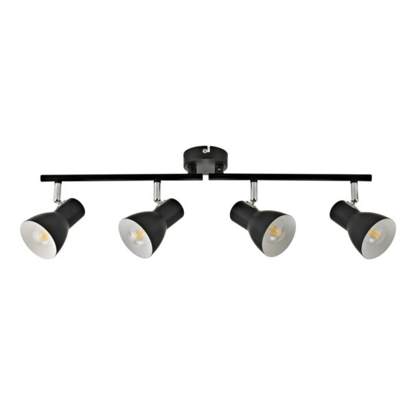 Italux 5900644432593 LED bodové svítidlo | 4x40W | Černá