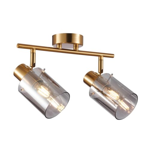 Italux 5902854535712 Bodové svítidlo | E14 | Barevný kov | Bronz