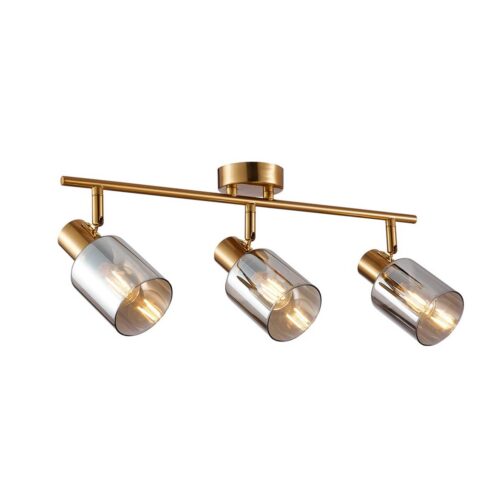 Italux 5902854538645 Bodové svítidlo | E14 | Barevný kov | Bronz