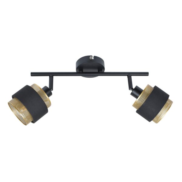 Italux 5900644433392 LED bodové svítidlo | 4X4W | Barevný kov | Černá | Zlatá
