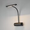 Trio 279770132 Curtis LED nástěnní svítidlo | Teplá bílá | Černá | 4W