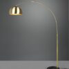 Trio 411700108 Argentina Stojací lampa | E27 | Barevný kov | Mosaz