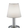 Trio 599700101 Mats Ii Dotyková stolní lampa | E14 | Bílá | Kov | Nikl
