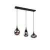 Trio 317000332 Lumina Lustr | E14 | Černá