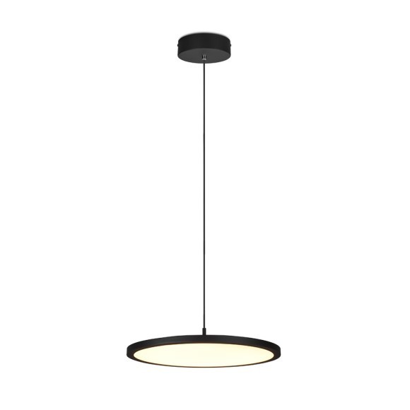 Trio 340910132 Tray LED stropní svítidlo | Teplá bílá | 29W | Černá