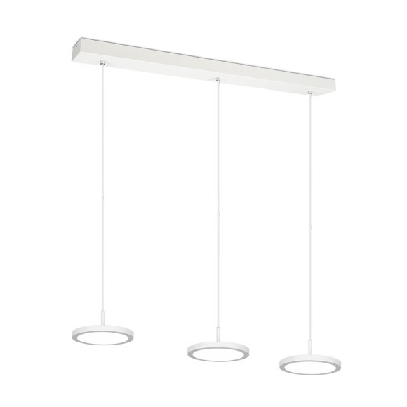 Trio 340910331 Tray LED stropní svítidlo | Přírodní bílá | 3x10W | Bílá