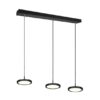 Trio 340910332 Tray LED stropní svítidlo | Teplá bílá | 3x10W | Černá