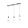 Trio 342010307 Madison LED stropní svítidlo | Teplá bílá | 3x8W | Kov | Nikl