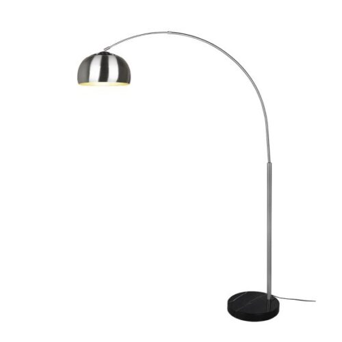 Trio 411700107 Argentina Stojací lampa | E27 | Kov | Nikl