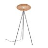 Trio 412300136 Hedda Stojací lampa | E27 | Černá