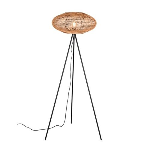 Trio 412300136 Hedda Stojací lampa | E27 | Černá