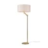 Trio 414400108 Cassio Stojací lampa | E27 | Barevný kov | Mosaz