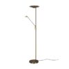 Trio 425610204 Brantford LED Stmívatelná stojací lampa | Variabilní | Barevný kov | Mosaz | 30W