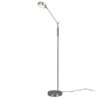Trio 426510107 Franklin LED Stmívatelná stojací lampa | 6,5W | Kov | Nikl