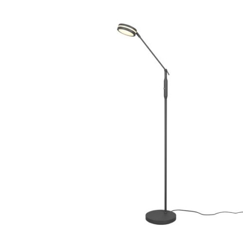 Trio 426510142 Franklin LED Stmívatelná stojací lampa | Teplá bílá | 6,5W | Černá
