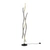 Trio 441210308 Blaze LED Stmívatelná stojací lampa | Variabilní | 28W | Barevný kov | Mosaz