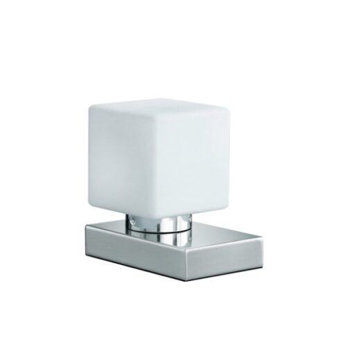 Trio 590200107 Till Ii Dotyková stolní lampa | E14 | Bílá | Kov | Nikl