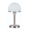 Trio 592300107 Joost Ii Dotyková stolní lampa | E27 | Bílá | Kov | Nikl