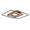 Trio 620710330 Via LED Přisazené stropní svítidlo | Variabilní | 36W | Černá