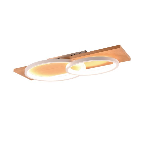 Trio 641110231 Barca LED Přisazené stropní svítidlo | Teplá bílá | 30W | Bílá