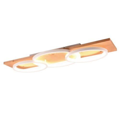 Trio 641110331 Barca LED Přisazené stropní svítidlo | Teplá bílá | 40W | Bílá