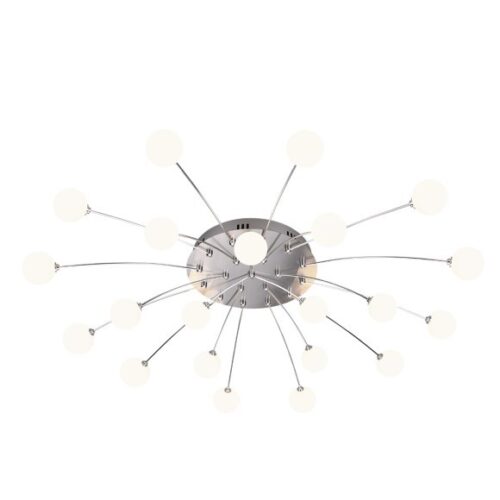 Trio 641412107 Bullet LED Přisazené stropní svítidlo | Teplá bílá | 21,5W | Kov | Nikl