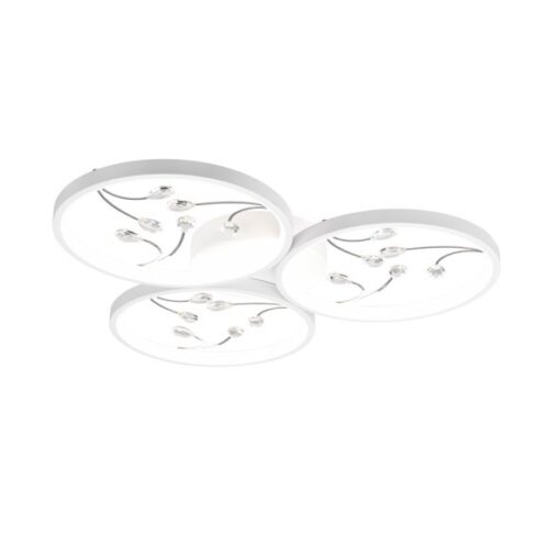 Trio 642110331 Groovy LED Přisazené stropní svítidlo | Přírodní bílá | 30W | Bílá