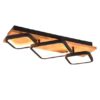 Trio 643210332 Rama LED Přisazené stropní svítidlo | Teplá bílá | 32W | Černá