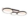 Trio 643810332 Madera LED Přisazené stropní svítidlo | Teplá bílá | 33W | Černá