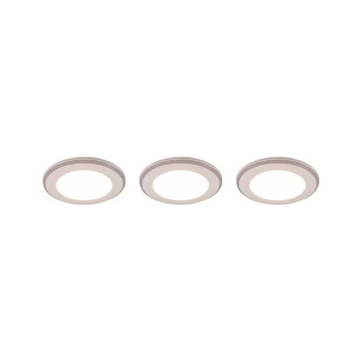 Trio 653610331 Argus LED Bodové svítidlo | RGB | Teplá bílá | 3X4W | Bílá