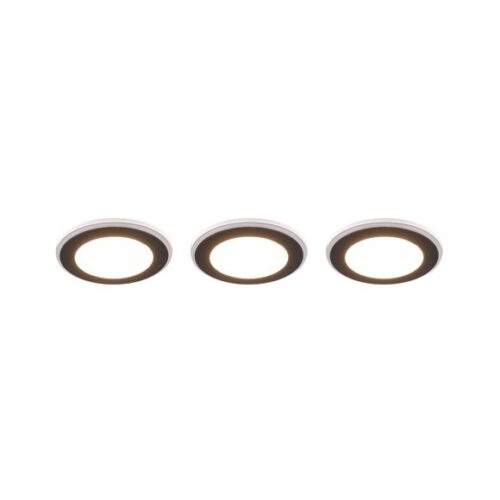 Trio 653610332 Argus LED Bodové svítidlo | RGB | Teplá bílá | 4W | Černá