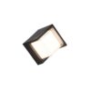 Trio R27026132 Puno LED Nástěnné venkovní světlo | Teplá bílá | 8W | Černá