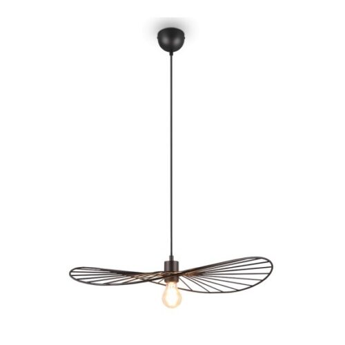 Trio R31451032 Chapeau Lustr | E27 | Černá
