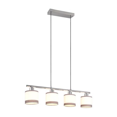 Trio R31554006 Davos Lustr | E14 | Bílá