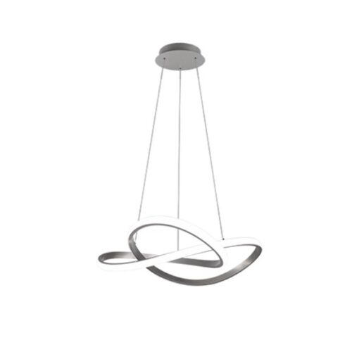 Trio R32051407 Course LED stropní svítidlo | Přírodní bílá | Kov | Nikl | 27,5W