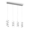Trio R34184106 Laola LED Lustr | Přírodní bílá | 8W | Chrom | Kov