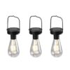 Trio R35146132 Campus LED Venkovní závěsné svítidlo | 3x0,1W | Černá