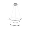 Trio R37051106 Bologna LED stropní svítidlo | Přírodní bílá | 36W | Chrom | Kov