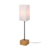 Trio R40171030 Woody Dřevěná stojací lampa | E27
