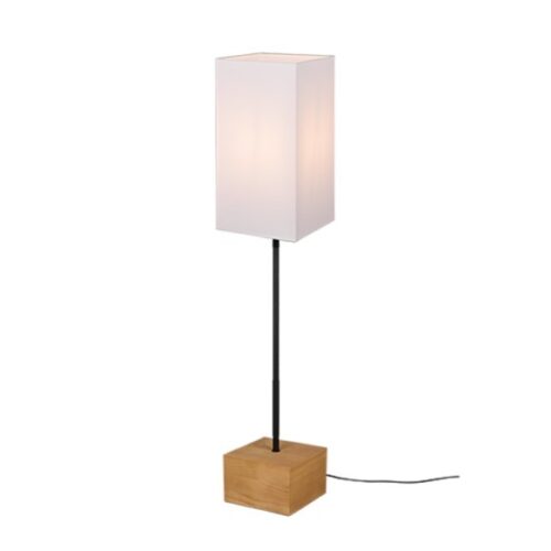 Trio R40171030 Woody Dřevěná stojací lampa | E27