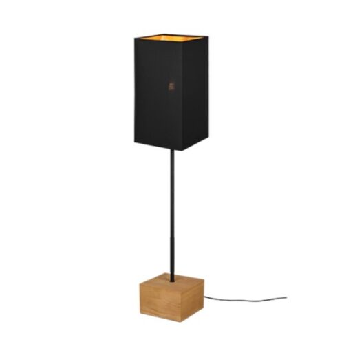 Trio R40171080 Woody Dřevěná stojací lampa | E27