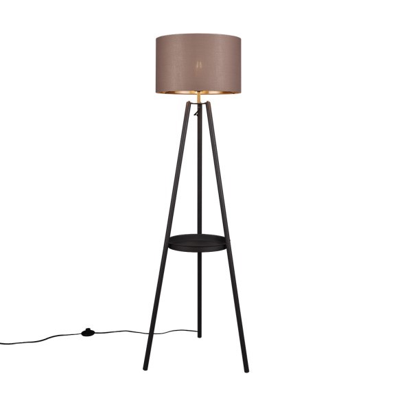 Trio R41561032 Colette Stojací lampa | E27 | Černá