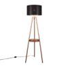 Trio R41561065 Colette Stojací lampa | E27 | Černá