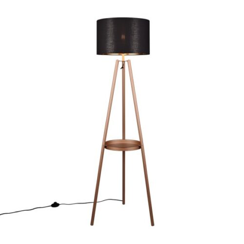 Trio R41561065 Colette Stojací lampa | E27 | Černá