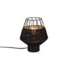 Trio R51261002 Borka Stolní lampička | E27 | Černá